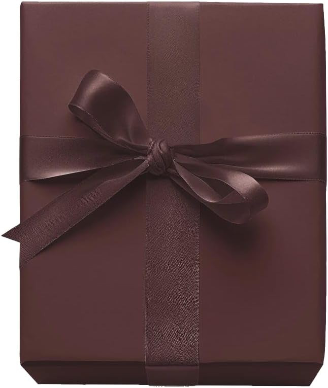 Burgundy Wine Wrapping Paper, Elegant Minimalist Wrapping Rolls, Luxury Gift Wrap Paper, Wedding,... | Amazon (US)