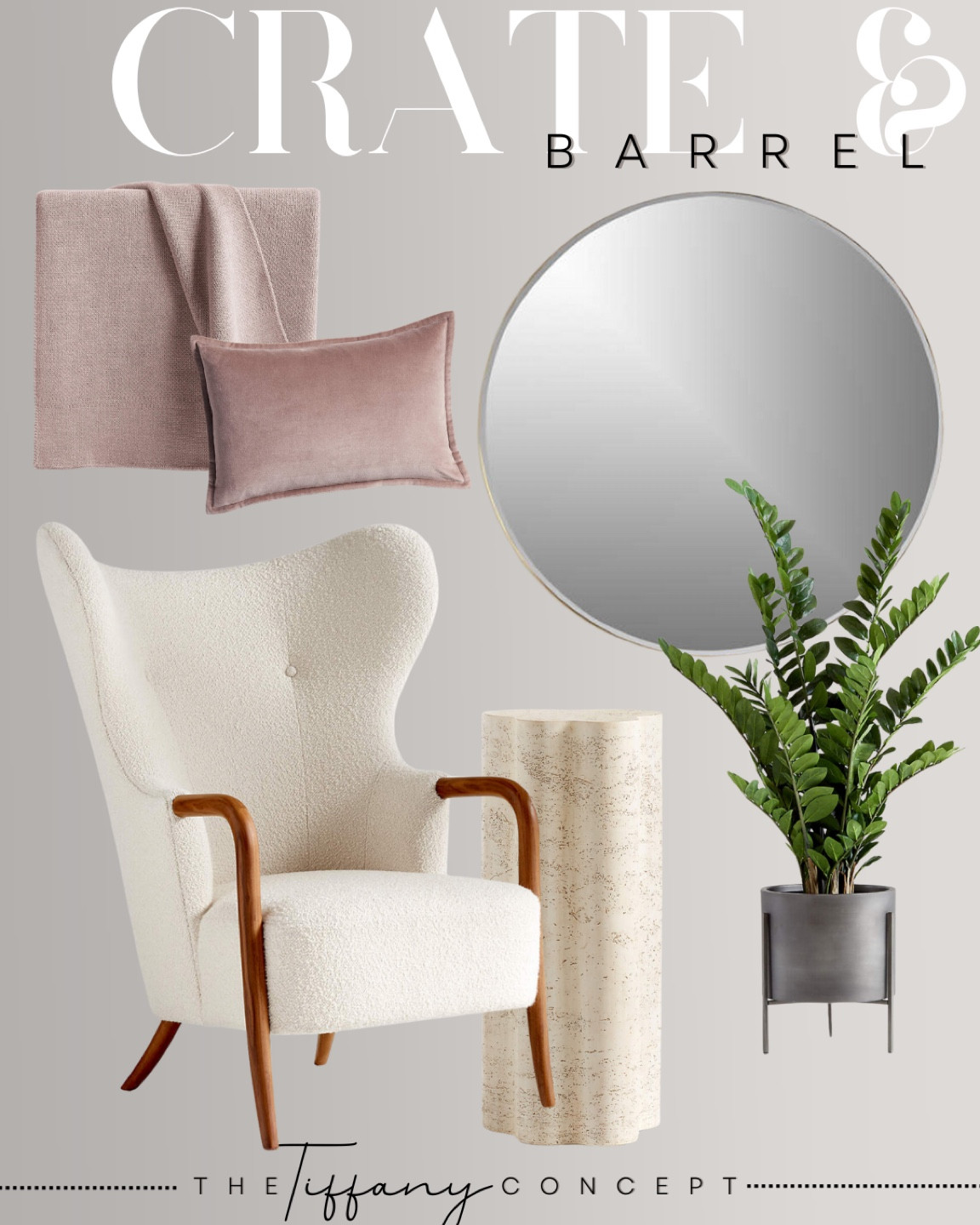 In love with this new chair from crate and barrel. The perfect modern look, yet still functional. 
.
.
.
.
.
#modernhome #crateandbarrel #decor #homestyling #mirror #plants 

#LTKhome
