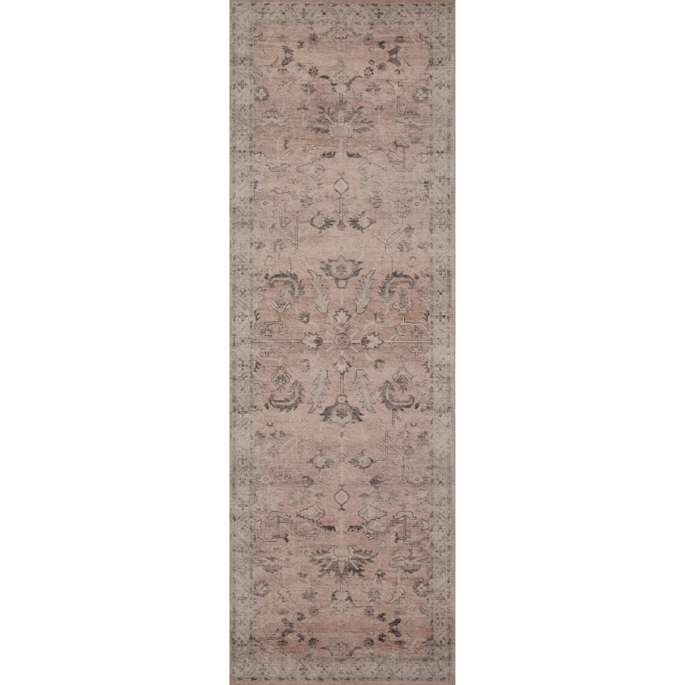 2'6"x7'6" Runner Hathaway Rug Blush - Loloi Rugs | Target