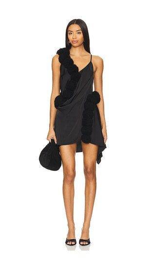 Balbina Dress in Nero | Revolve Clothing (Global)