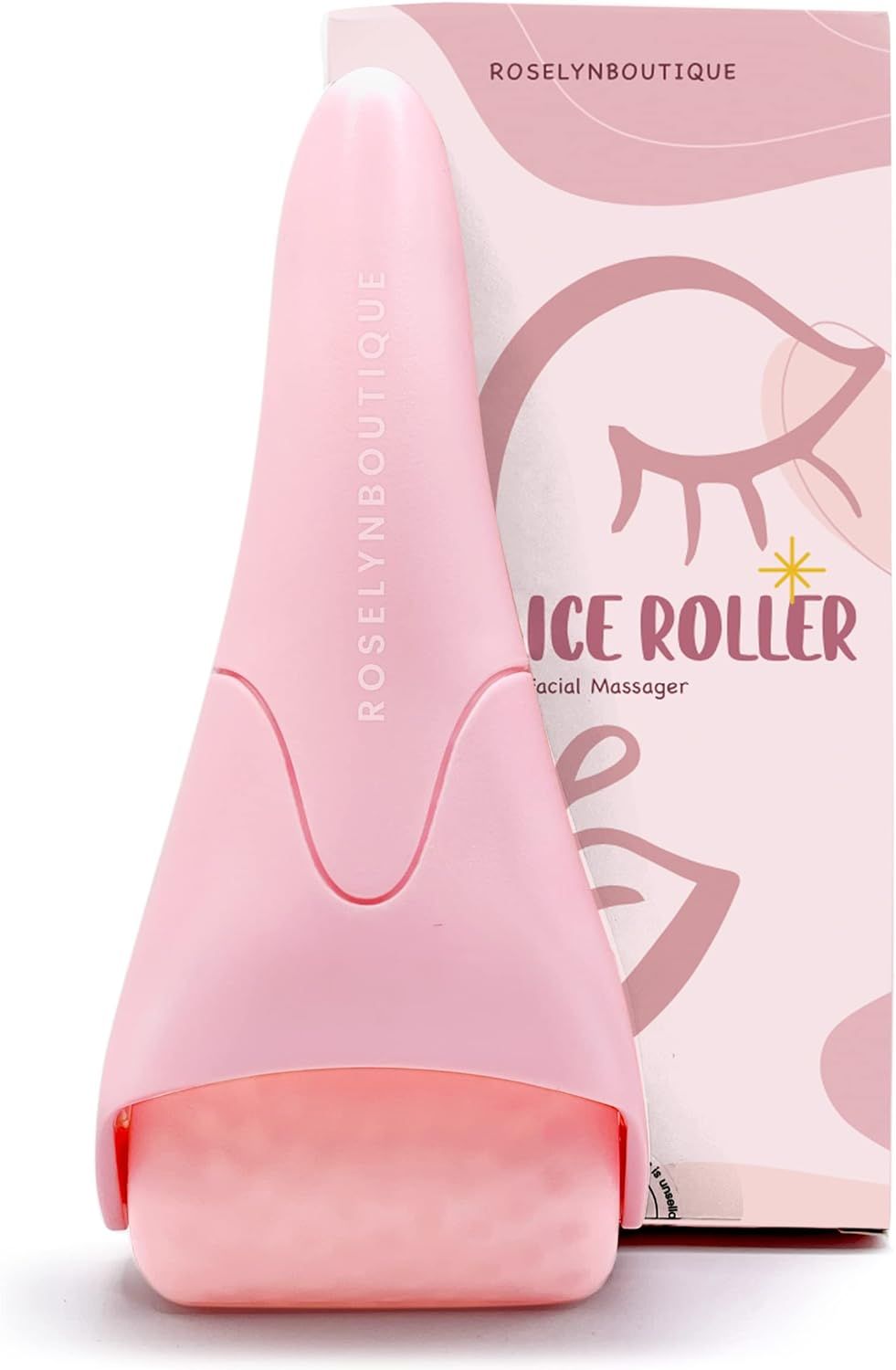 ROSELYNBOUTIQUE Cryotherapy Ice Roller for Face Wrinkles Fine Lines Puffiness Stick Massager Faci... | Amazon (US)