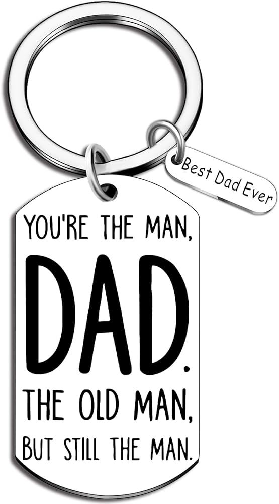 DAVROCK Dad Christmas Gifts for Best Dad Ever Gifts for Dad from Son Kids Dad Birthday Gift Mens Sto | Amazon (US)