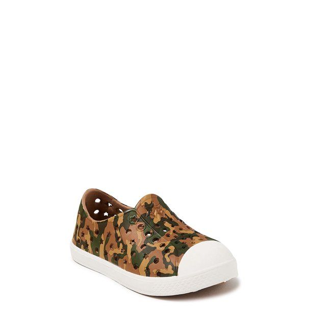 Wonder Nation Toddler Boys Camo Print EVA Sneakers | Walmart (US)