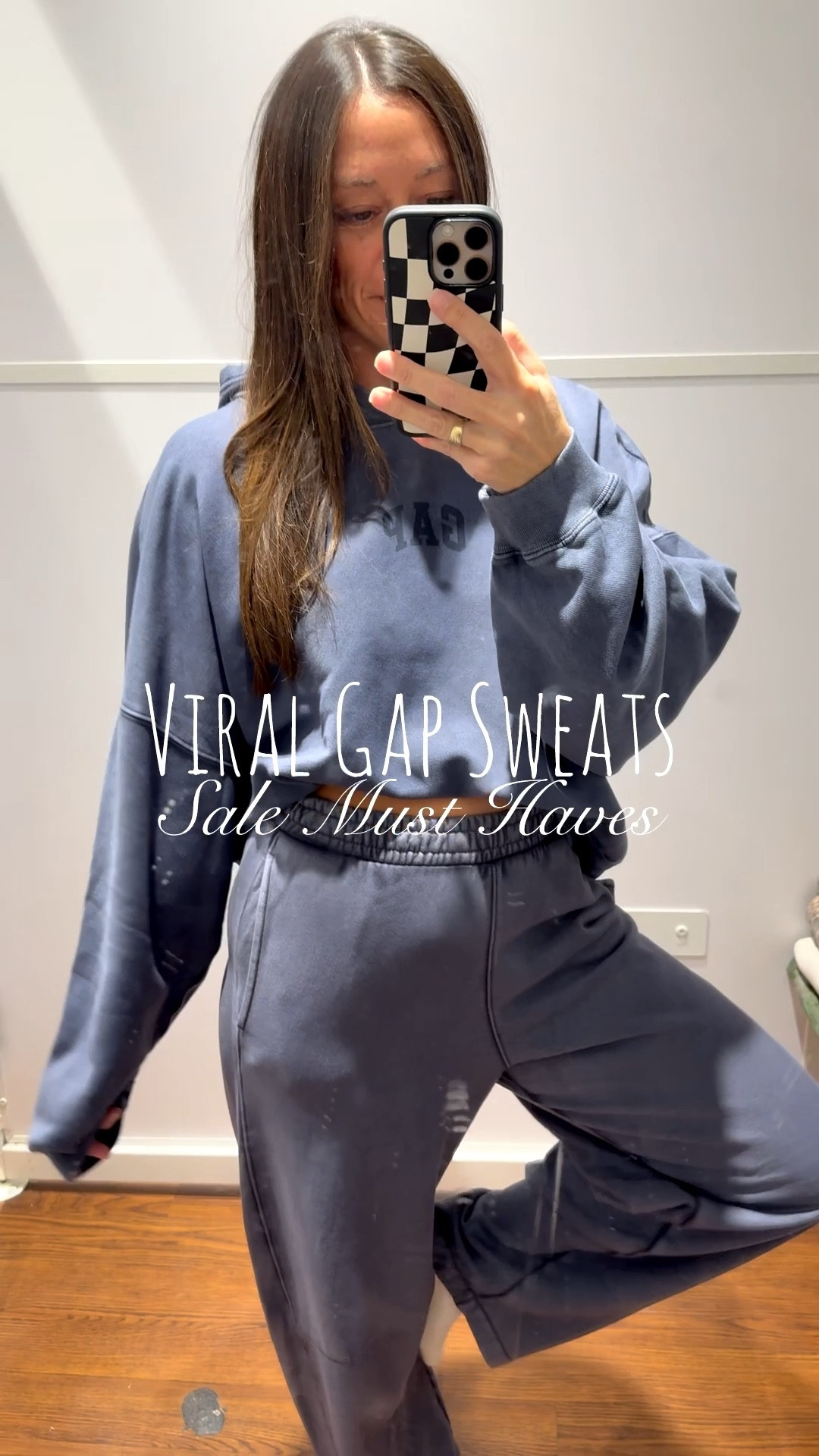 Looking 👀 for that perfect loungewear set that can also be an outfit you run errands or everyday casual outfit. 

This sweater and sweatpants from Gap Factory are not only on SALE, 🚨but the color options are amazing, they are comfortable and cozy fit, and style of these are perfect.👌🏼 I love this blue wash and the black wash. 

Throw on some sneakers, slides, or cozy slip on boots and you’re ready to go. 🚗

📏Im wearing a size X-Large top and small bottoms. I definitely would size down in these pants, and stay true to size in the sweater or size one size up. 

Weight 130lbs carry weight in midsection and booty. Height 5’5”. 

#LTKootd #LTKSaleAlert #LTKCyberWeek