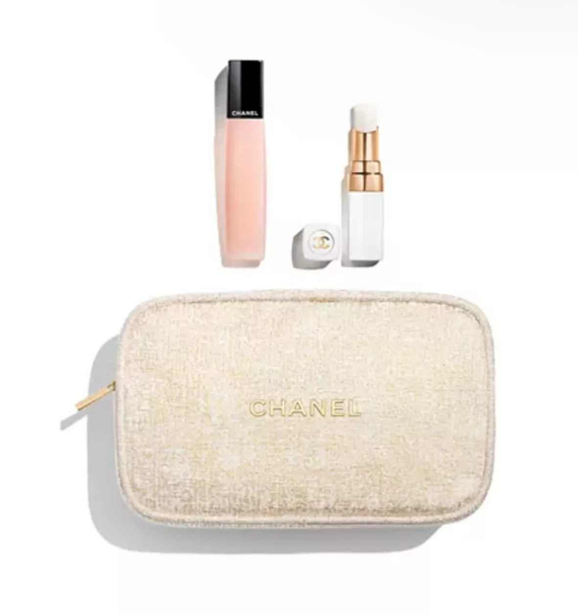Chanel Beaute Makeup Cosmetic Tote Bag