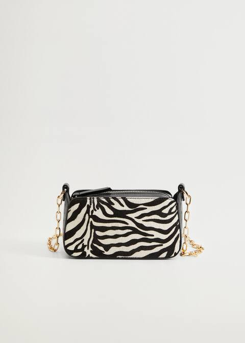 Tasche mit Animal-Print | MANGO (DE)