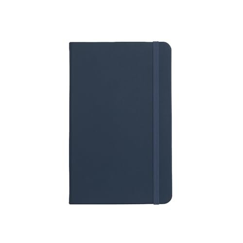 Papier Everyday Notebook - Navy, 13 x 21cm | Lined Journal Book with Expandable Back Pocket | For Note Taking, Journalling, List Making, School, University Essentials or the Office | FSC Paper | Amazon (US)