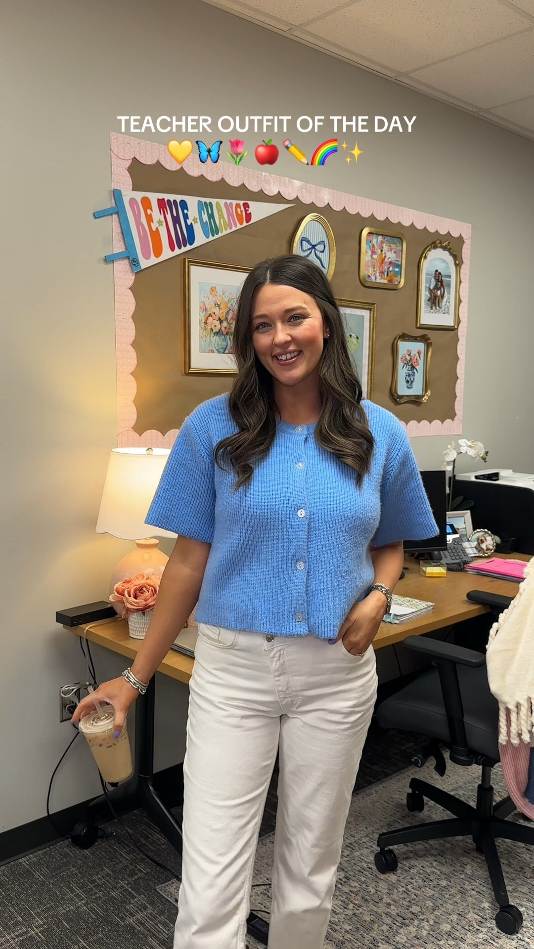 teacher outfit of the day🦋