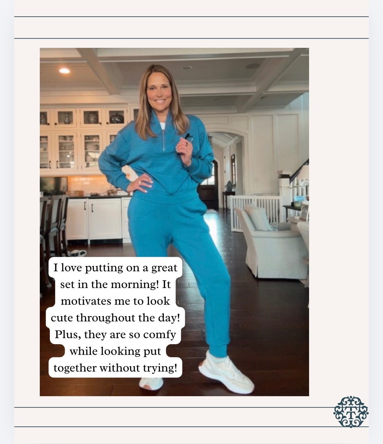 A great set is easy to put on and look cute all day! I love this look and keep several colors and designs in my go-to selections! s

#LTKMidsize #LTKOver40