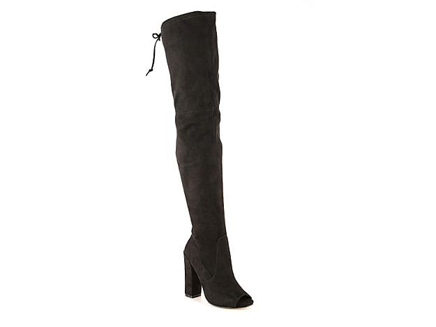 Women's Elliana Over The Knee Boot -Black | DSW