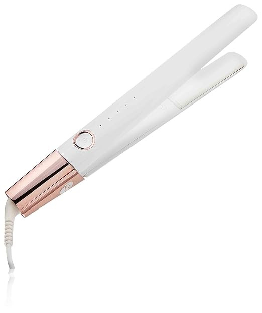 T3 - SinglePass Luxe 1 Inch Professional Straightening & Styling Iron | Digital Tourmaline + Cera... | Amazon (US)