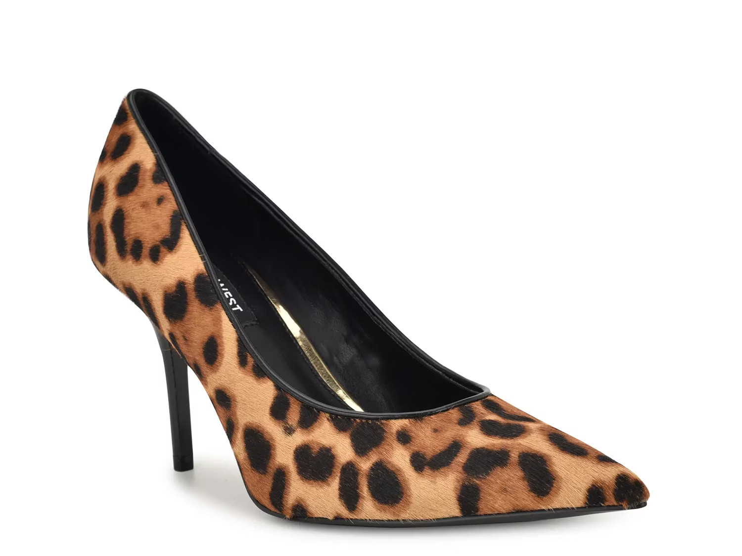 Nine West Princesa Pump | Women's | Tan/Black Leopard Print | Size 6.5 | Pumps | DSW
