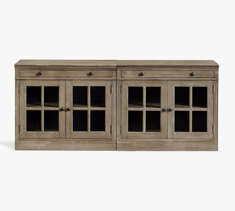 Livingston 2-Door Media Console | Pottery Barn (US)