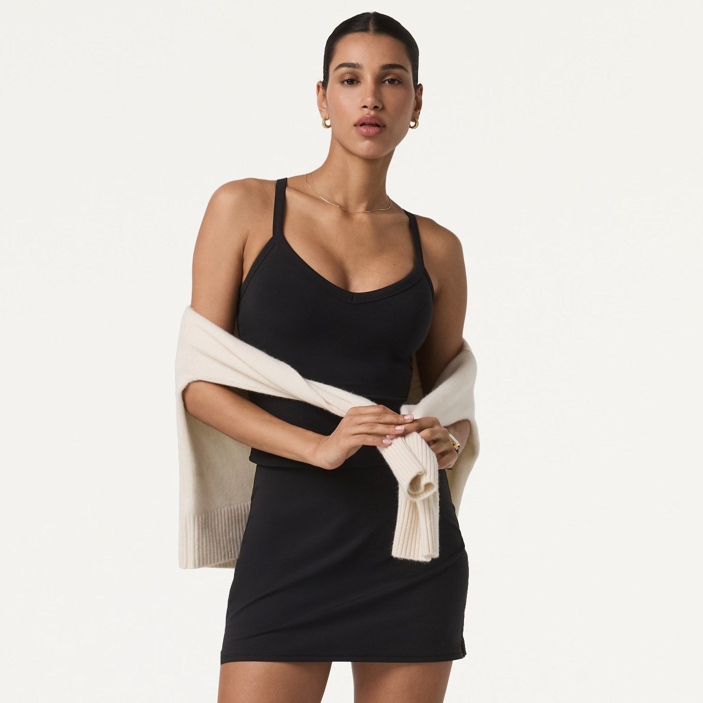 Vuori Women's AllTheForm V-Neck Tank Top  Black XS | REI