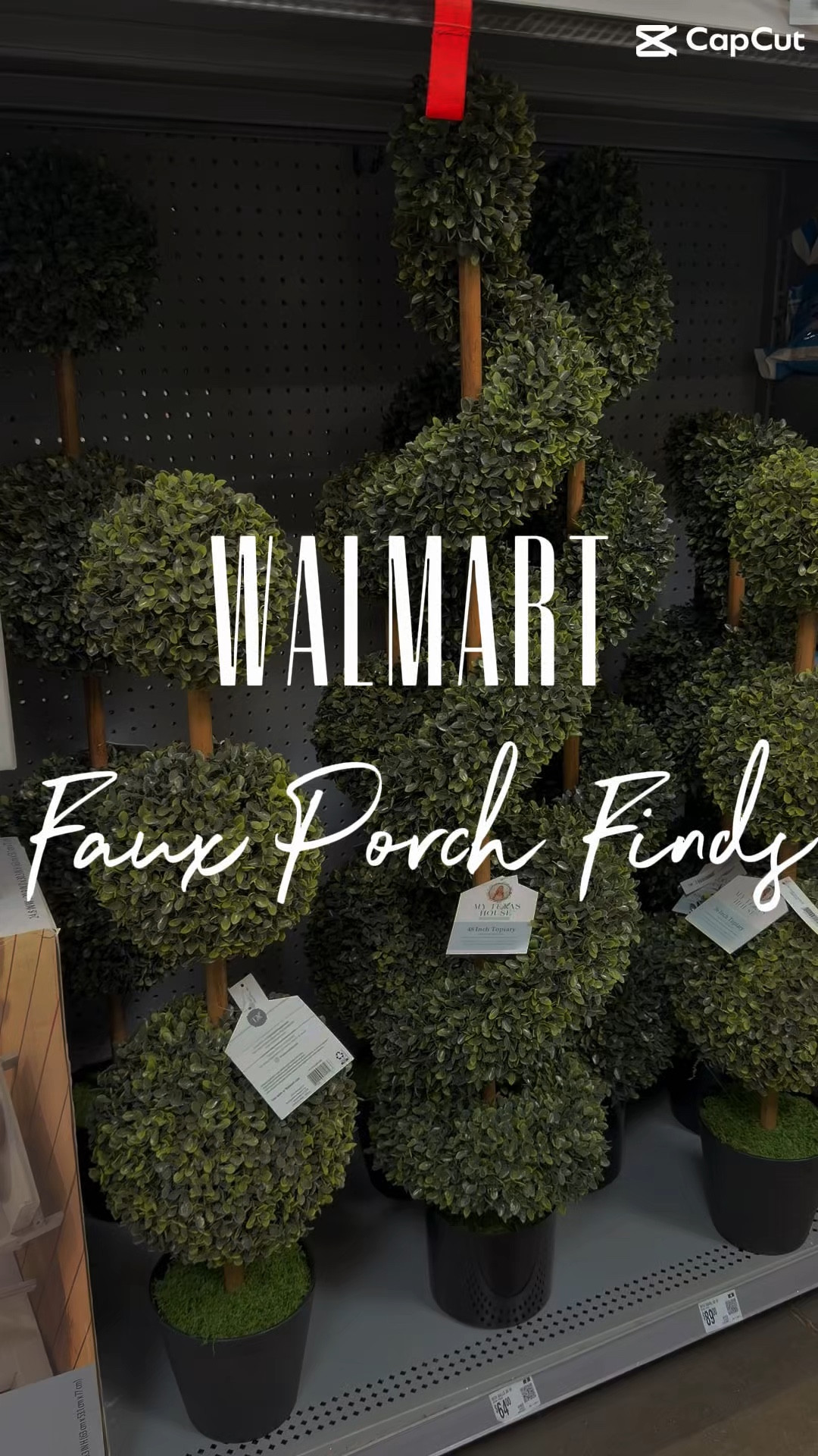 The viral My Texas House faux porch shrubs are better than I thought! 

#LTKSeasonal #LTKHome