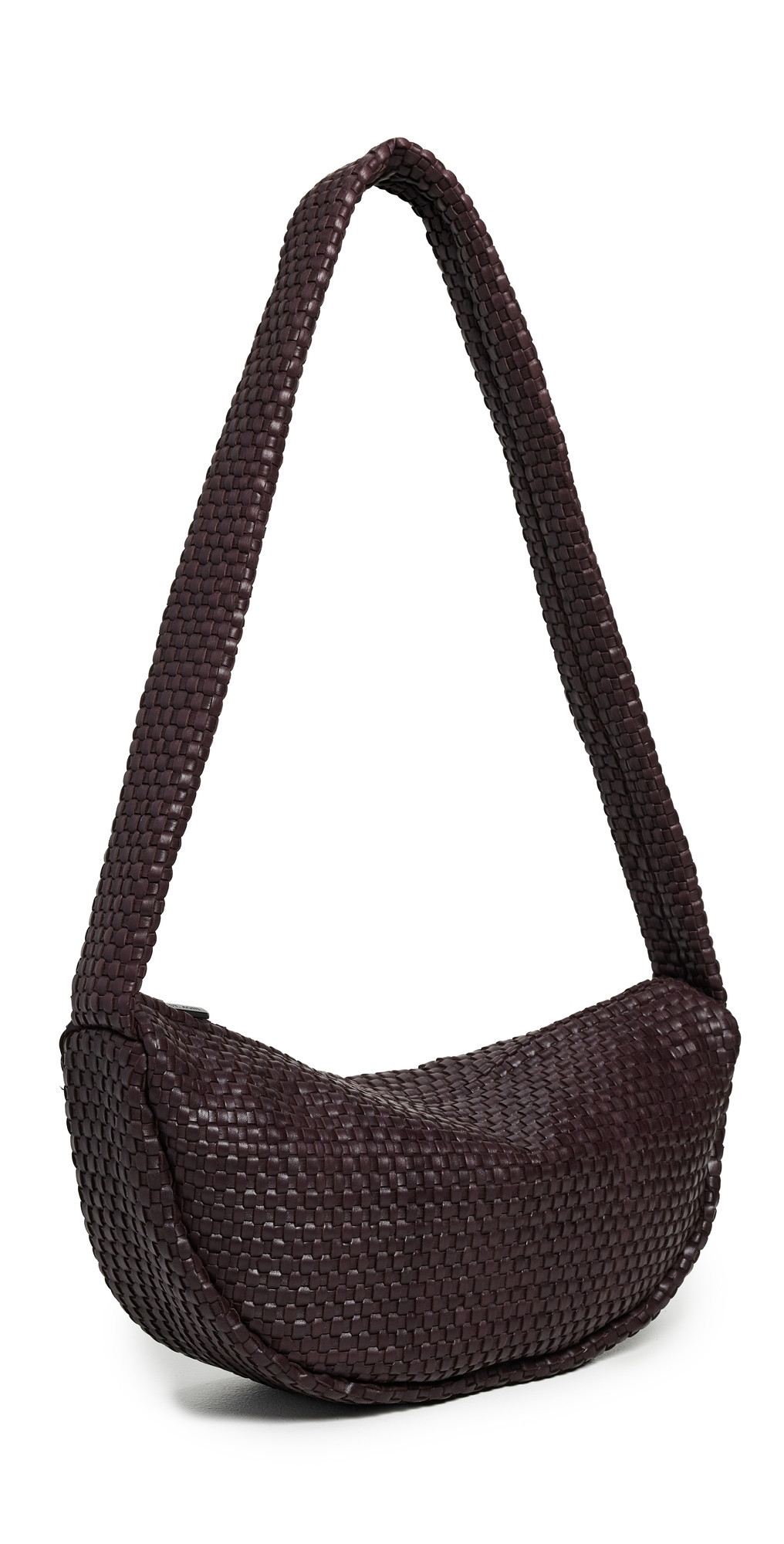 St. Agni Lattice Weave Crescent Bag Port One Size | Shopbop