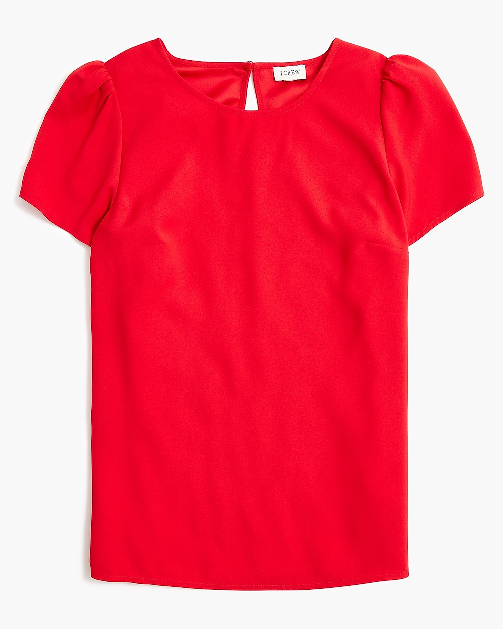 Short-sleeve crepe top | J.Crew Factory