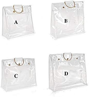 Transparent Dust Bag Clear Purse Organizer Dustproof Handbag Wardrobe Hook Holder Mother's Day (5... | Amazon (US)