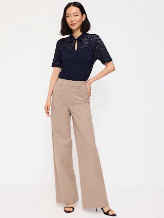 High-Waisted Pixie Super Wide-Leg Pants | Old Navy (US)