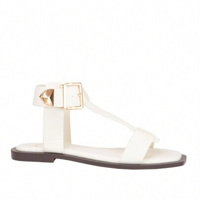 BUCKLE ANKLE STRAP WOMEN SANDALS | SHEIN