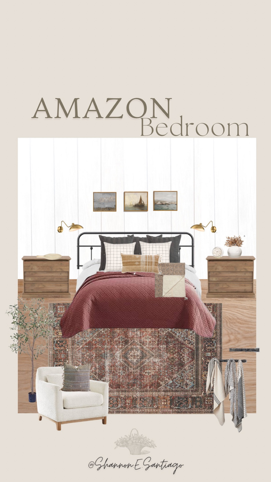 Amazon bedroom, vintage rustic style, fall bedroom decor, vintage modern style, moody bedroom, budget bedroom decor, bedroom moodboard, transitional bedroom, vintage bedroom

#LTKhome #LTKunder50