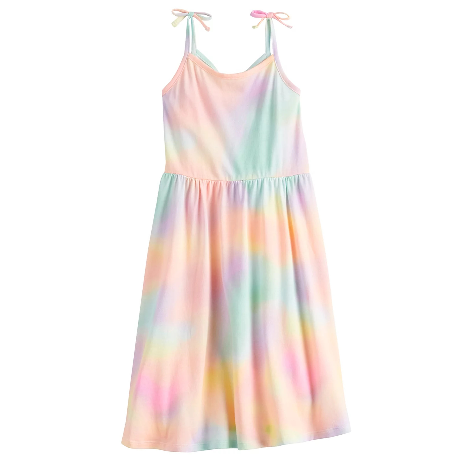 Girls 4-12 Jumping Beans Bow Skater Dress, Girl's, Turquoise/Blue | Kohl's