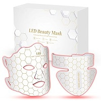 Yahi Red Light Photon Facial & Neck Mask with Remote Control, 7 Custom Modes with Infrared, Porta... | Amazon (US)