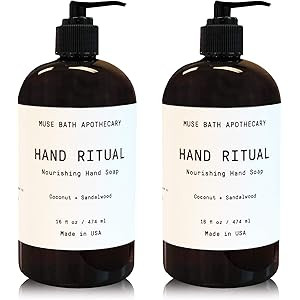 Muse Bath Apothecary Hand Ritual - Aromatic and Nourishing Hand Soap, 16 oz, Infused with Natural... | Amazon (US)