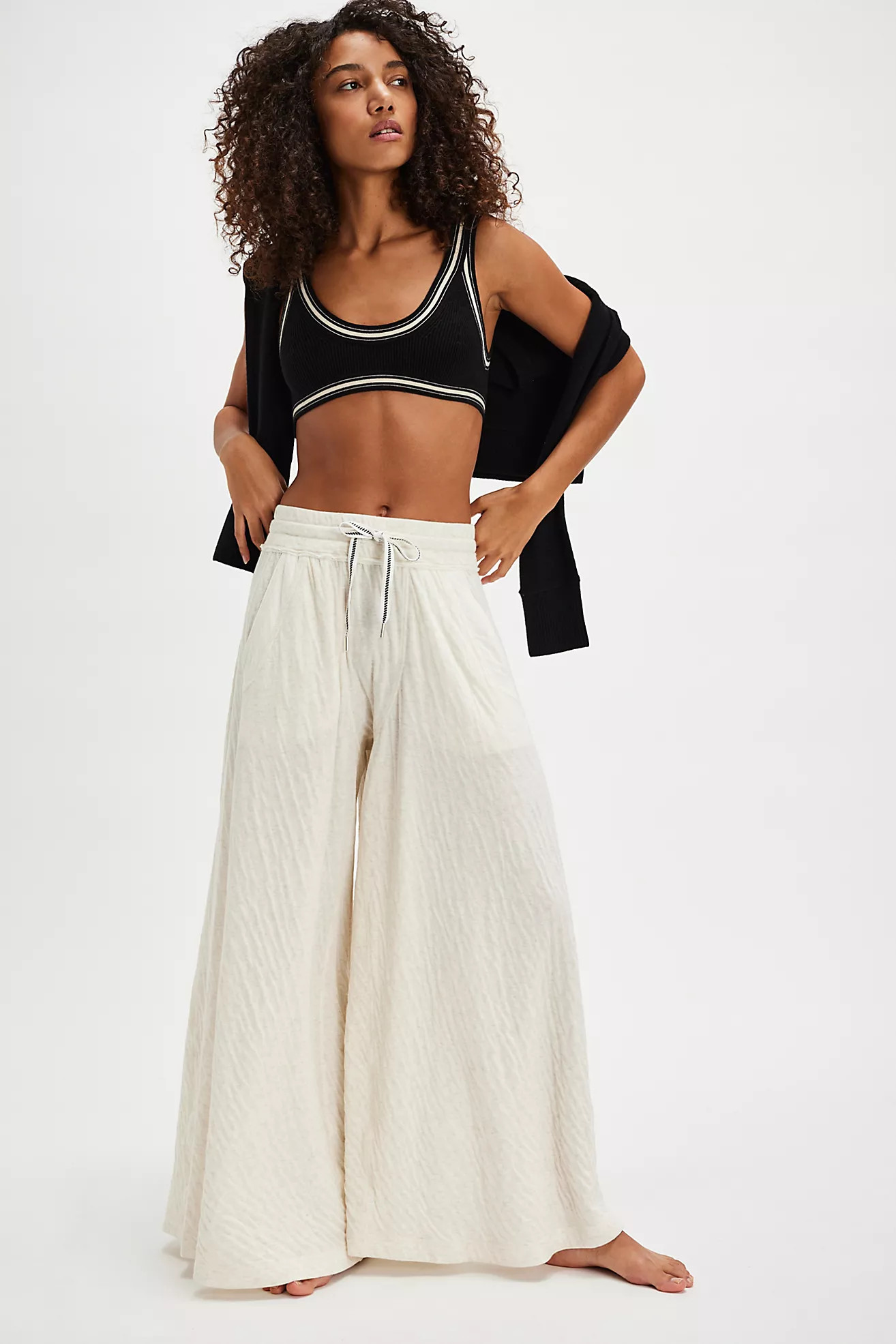Wait A Minute Wide-Leg Lounge Pants | Free People (Global - UK&FR Excluded)