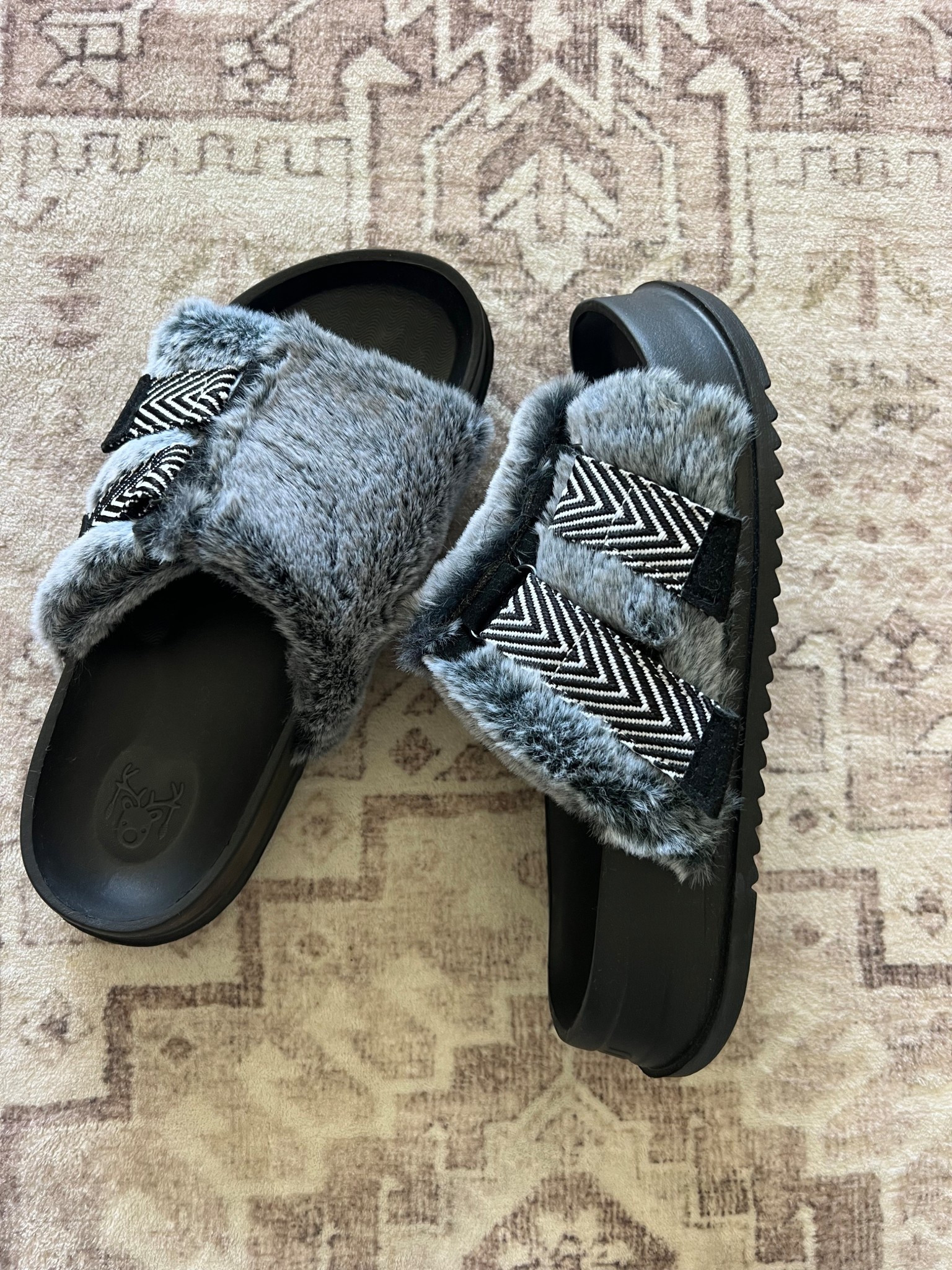 So cute and so comfy house shoes! Straps are adjustable. Love the cushiony bottoms and open toes so they aren’t too hot for summer but still cozy for winter! 

#LTKHoliday #LTKGiftGuide #LTKHome