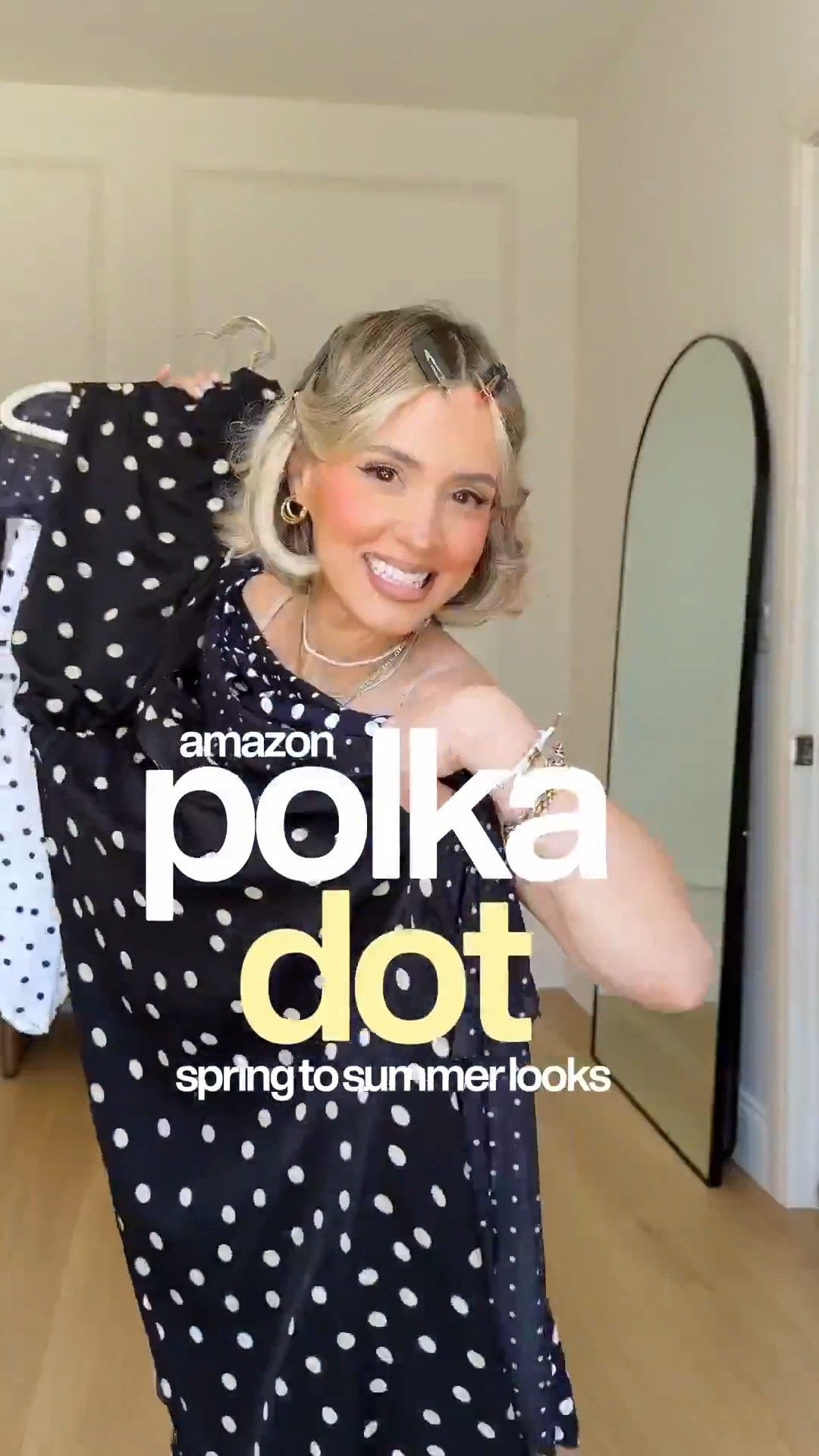Polka dot spring to summer looks all from Amazon ✨🙊

XS or small in everything! If extra small is not available, then I’m wearing a small. 

Abercrombie jeans size 27R
Exact Capri pants are from Nordstrom but I linked similar from Amazon 

So many of these dresses are perfect for Mother’s Day, graduation, baby showers, brunch, you name it 🥰 I also seriously can’t believe they’re all from Polka dot spring to summer looks all from Amazon ✨🙊

#LTKgrwm #LTKootd #LTKMothersDay