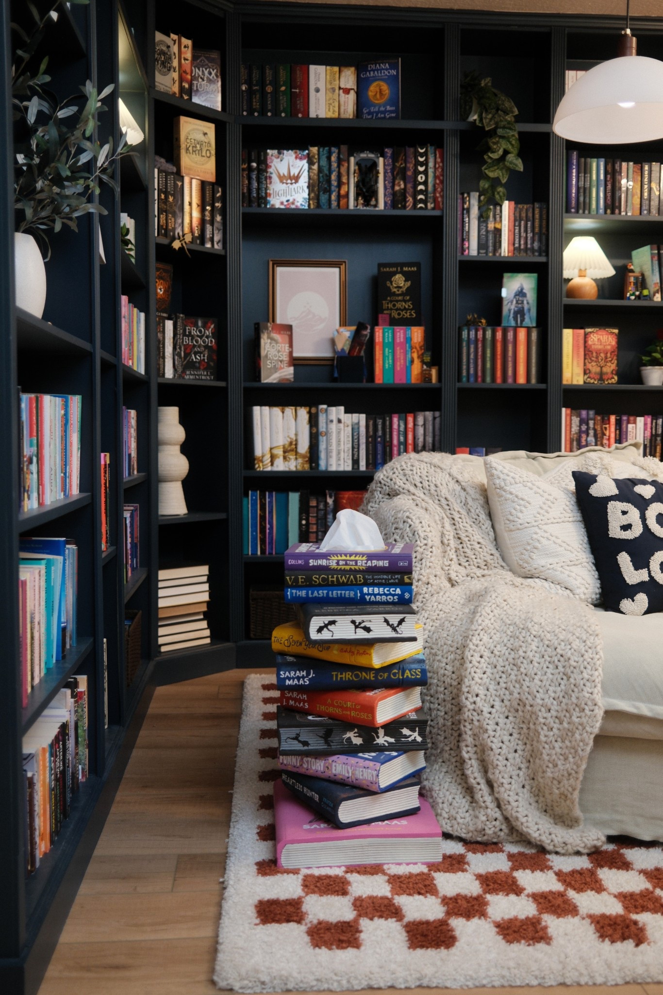My hand painted book table & tissue box 📚✨💕 

#LTKHome #LTKstorytime #LTKdayinmylife