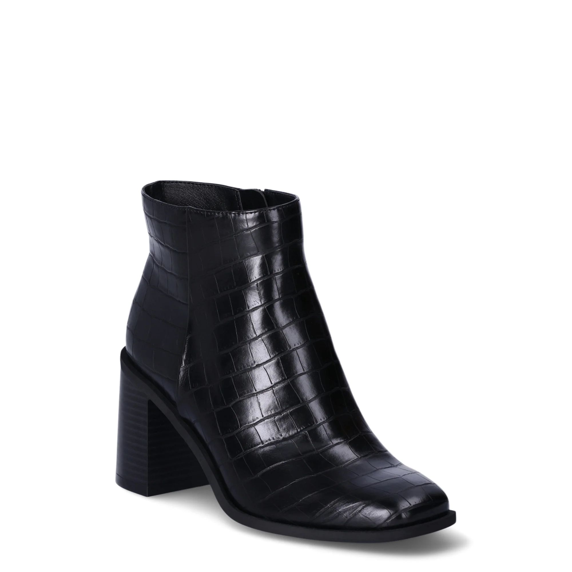 Time and Tru Women's Square Toe Ankle Boot | Walmart (US)