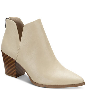 Women's Elizaa Notched Pointed Toe Dress Booties, Created for Macy's | Macy's