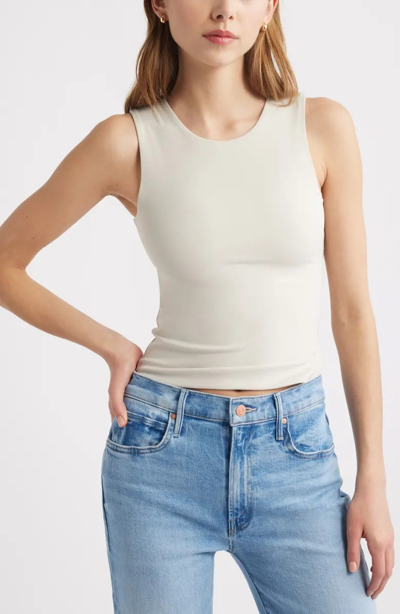 Smooth Edit Crewneck Tank | Nordstrom