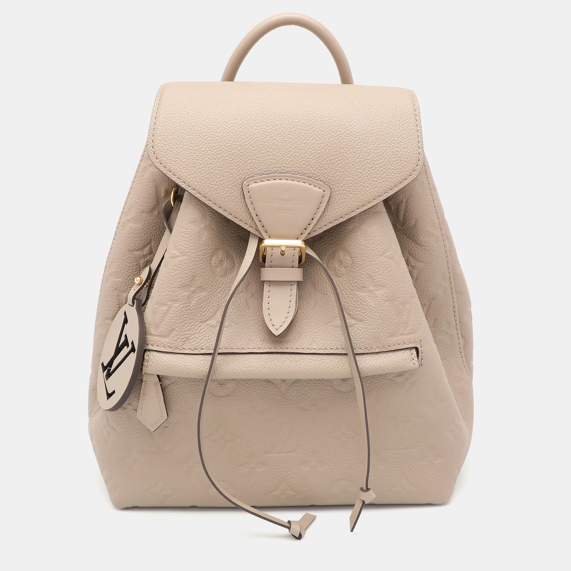 Louis Vuitton Beige Monogram Empriente Leather Montsouris Pm Backpack | Shop Simon