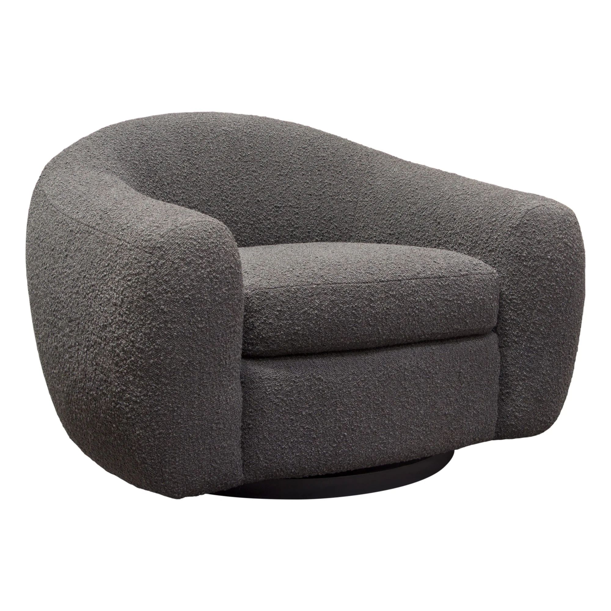 Pascal Upholstered Swivel Barrel Chair | Wayfair North America