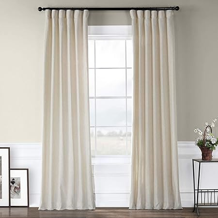 Window Treatments Drapes Room Darkening Curtain Panels Back Tab/Rod Pocket Curtain Panels for Liv... | Amazon (US)
