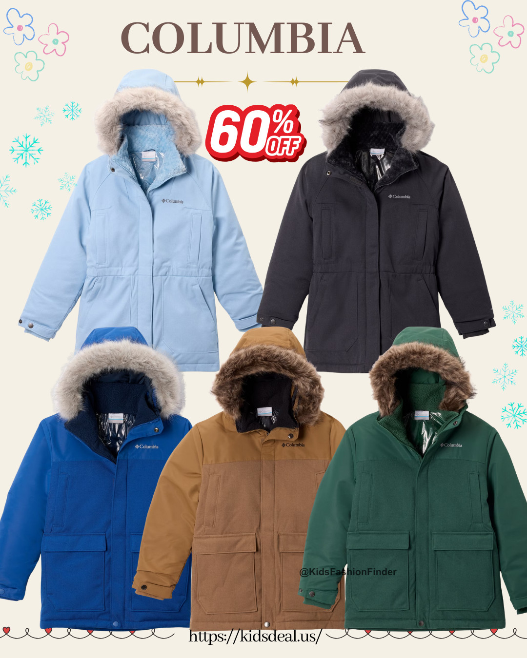 🧥❄️ High-Performance Kids’ Winter Jacket — Now up to 50% OFF + extra 20% for members!

This outdoor jacket is packed with warmth!

✨ Omni-Heat™ reflective tech locks in body heat — the colder it gets, the warmer they feel.

✨ 600 TurboDown™ insulation stays warm even in wet weather.

✨ Waterproof outer layer keeps kids dry in rain or snow.

Features a removable faux-fur hood, elastic cuffs, and adjustable waist so kids can move freely without feeling bulky. Perfect for cold, windy, or damp winter days! 🌨️💛

🎯 50% OFF on the website + extra 20% OFF for members

Sizes from XXS–XL — grab it before it sells out!




#KidsWinterCoat #ColumbiaKids #OmniHeat #TurboDown #WinterGear #MomLife #KidsFashion #ColdWeatherReady #HolidayDeals  #OutdoorLife #SkiSeason #CampingEssentials #FishingGear #SnowReady 

 

#LTKFindsUnder100 #LTKTravel #LTKKids