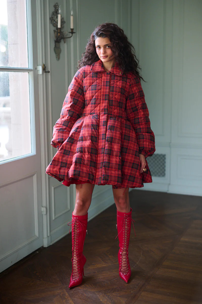 The Royal Tartan Dolly Puffer | Selkie Collection