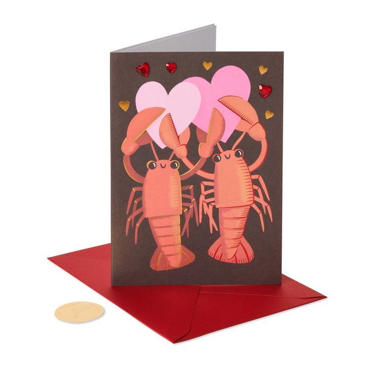 Lobsters Valentine's Day Card - PAPYRUS | Target