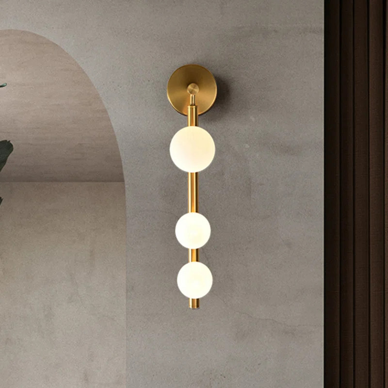 Everly Quinn Mord 3 - Light Gold Armed Sconce & Reviews | Wayfair | Wayfair North America