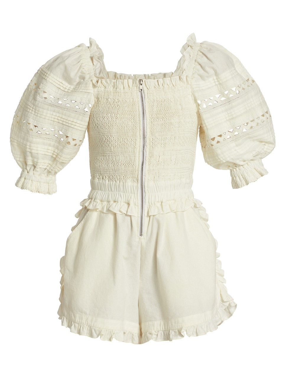 Willa Cotton Romper | Saks Fifth Avenue