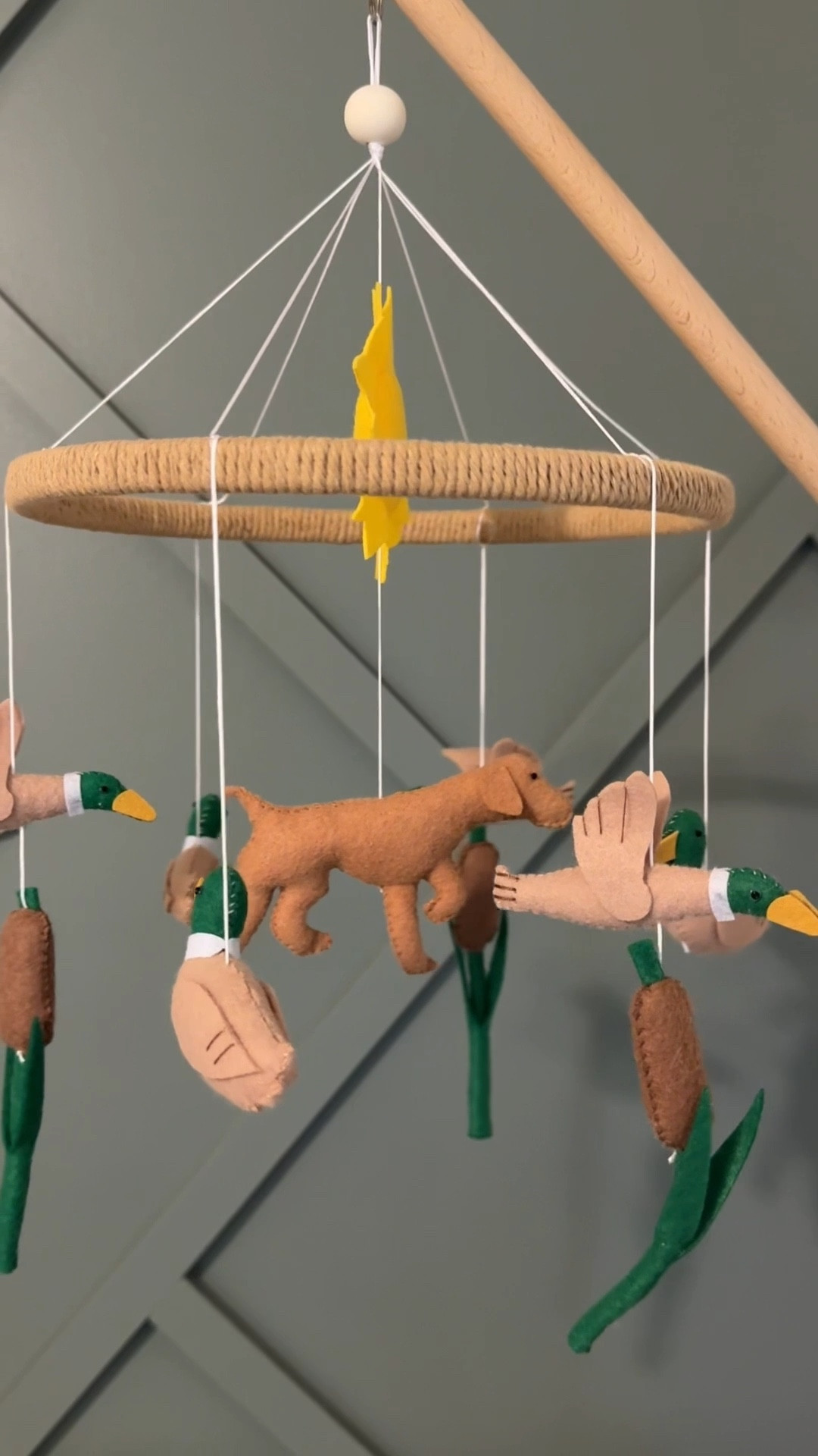 Cute felt mallard duck hunting nursery mobile perfect for baby's crib

Baby boy, neutral



Labs Labrador retriever, sun 
Decor, decorations, inspo, bedroom, gift idea 

#LTKHome #LTKKids #LTKBaby