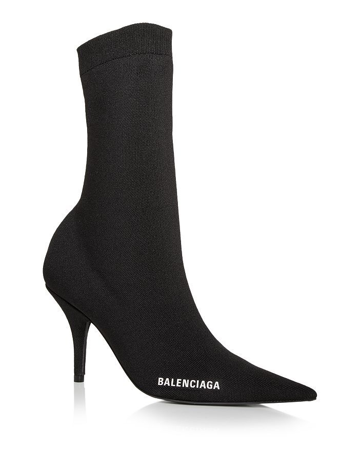 Women's Knife Knit High Heel Booties | Bloomingdale's (US)