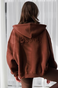 Boyfriend Zip Up Coffee | Booty by Brabants