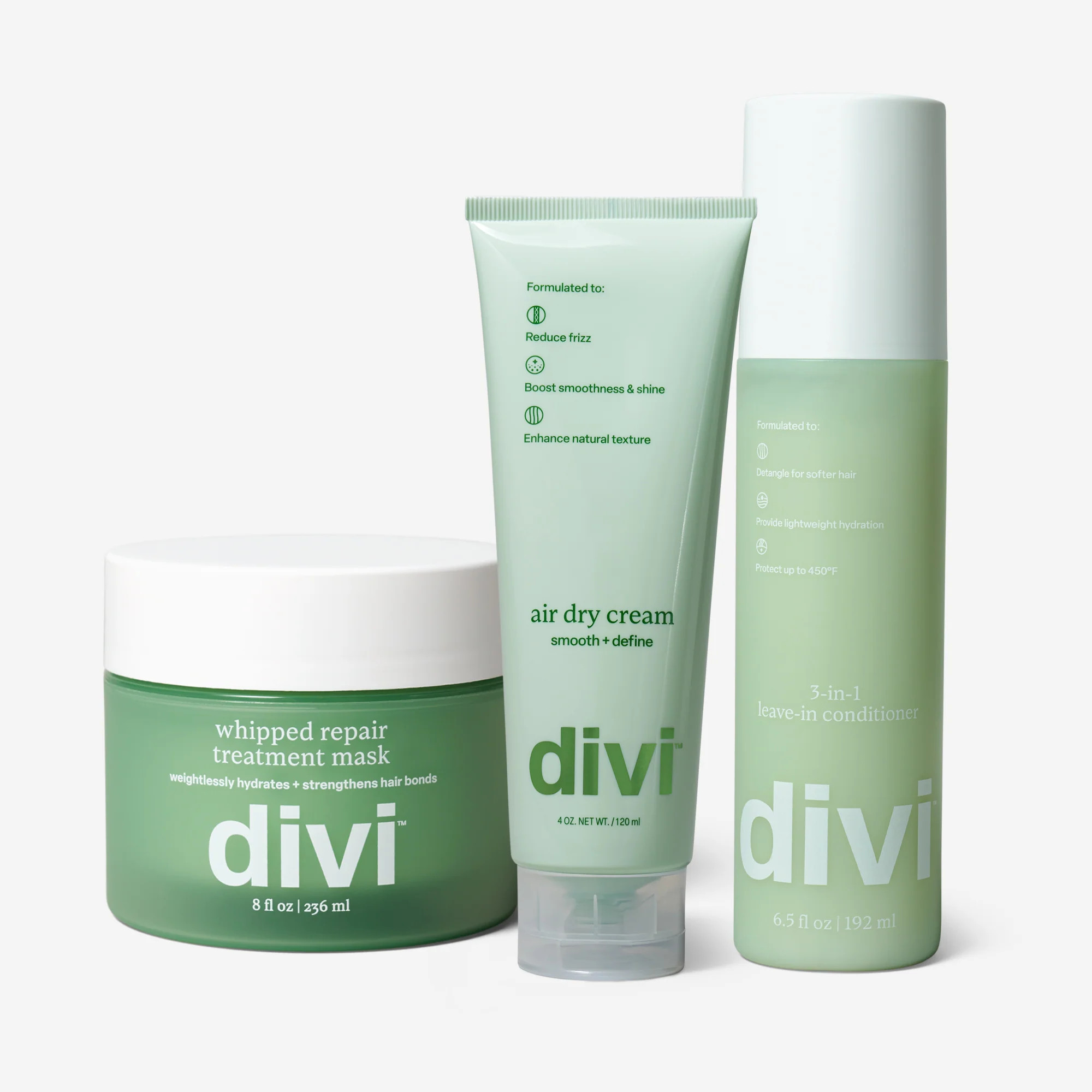 Frizz-Fighting Trio | Divi Scalp & Hair Health | Divi Official LLC