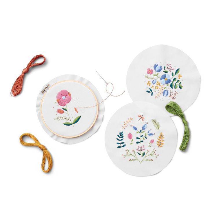 Floral Embroidery Kit - Mondo Llama™ | Target