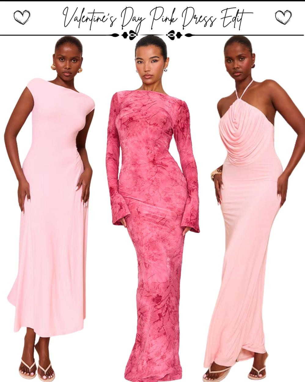 Pink dresses for Valentine’s Day 💗
From flirty minis to elegant maxis, these styles are perfect for every kind of celebration, date night, dinner, or a romantic night out.

#ValentinesDayDresses #PinkDress
#MiniDress #MaxiDress #ValentinesOutfits #RomanticStyle
#DateNightLooks 

 #LTKMidsize #LTKPetite #LTKPlusSize