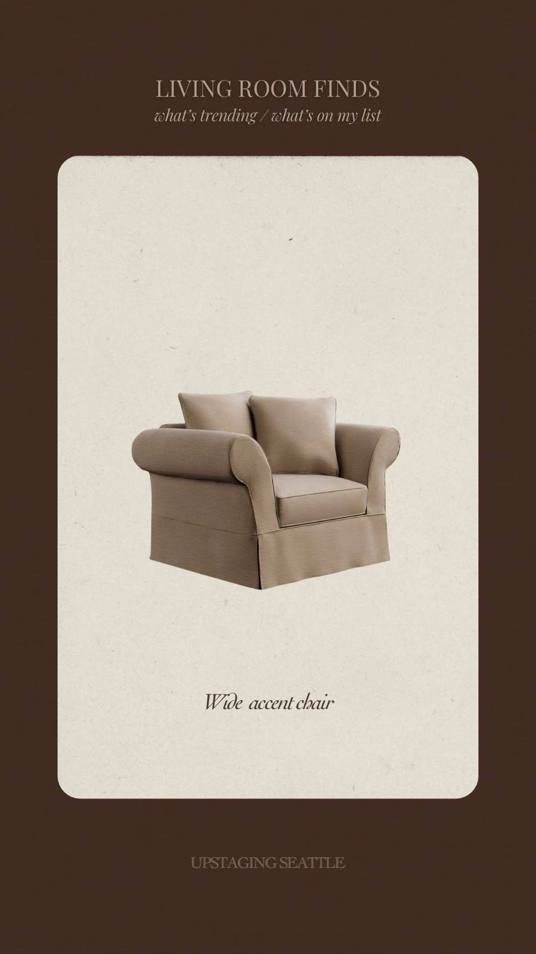 Pottery barn – accent chair – wide chair – modern Home – what’s trending

#LTKdayinmylife #LTKSaleAlert #LTKHome